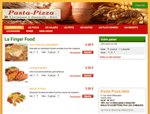 Tablet Screenshot of pasta-pizza.fr